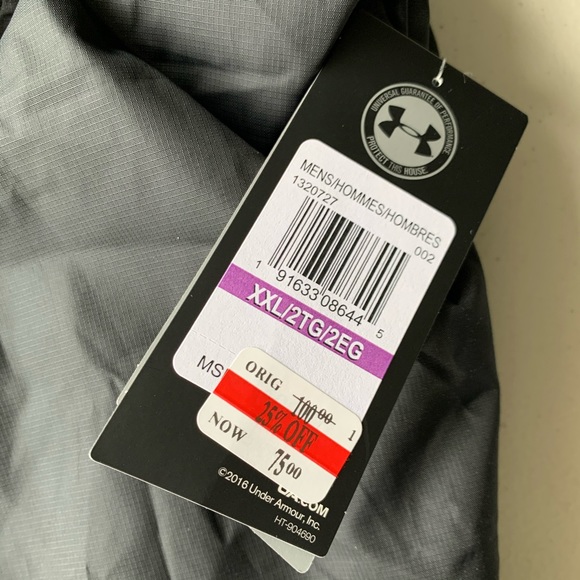 Under Armour Sportstyle Colorblock Windbreaker - Picture 4 of 6